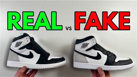 nike jordan logo fake vs real|false nike jordans.